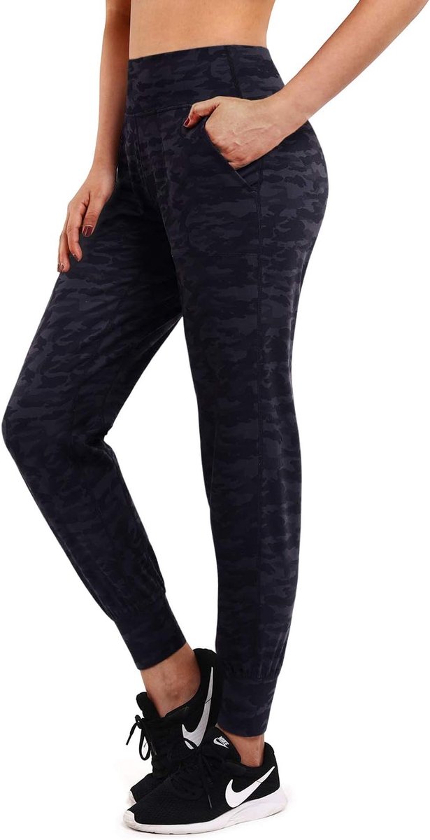 Broeken Dames Losjes Joggers Elastische Taille Training Sweatbroek Boterachtig Zacht Kegelvormig Lounge Broek