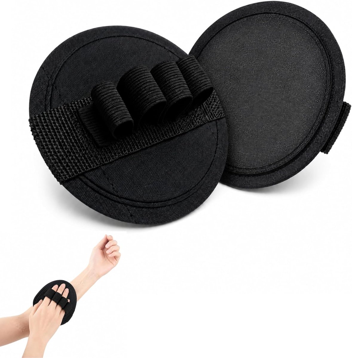 2 stuks peeling-badhandschoen, rubberen douchepads, dubbelzijdig