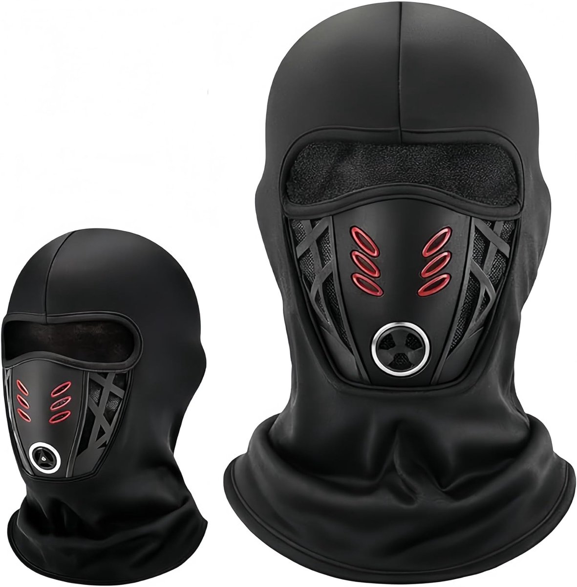 Bivakmuts Skimasker, Ski-balaclava voor dames en heren, skimasker voor heren en dames, winddicht, warm, ademend, gezichtsmasker voor fietsen, skiën, motorrijden, outdoorsporten