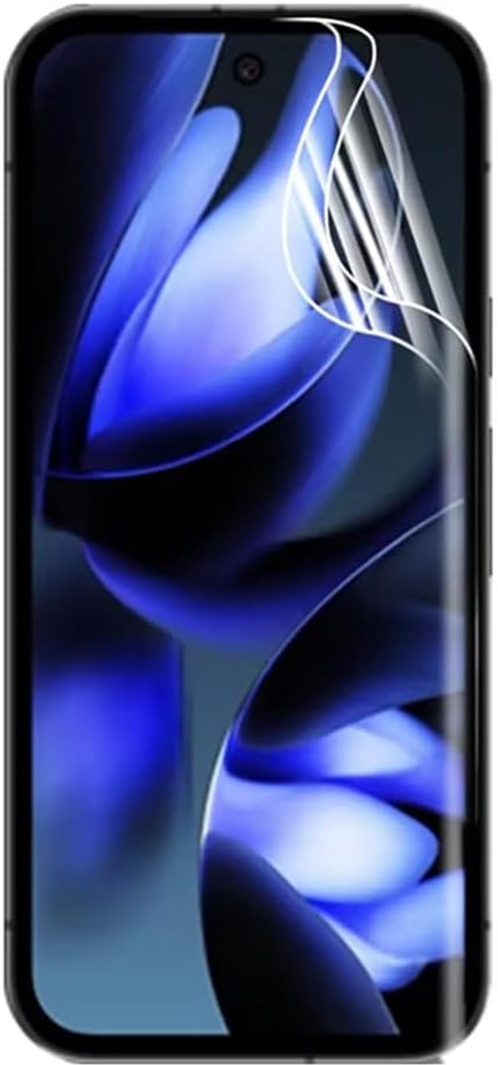 2 stuks hydrogel beschermfolie voor Google Pixel 10 Pro XL, hoge aanraakgevoeligheid, flexibele TPU HD displaybeschermfolie, vrij van krassen