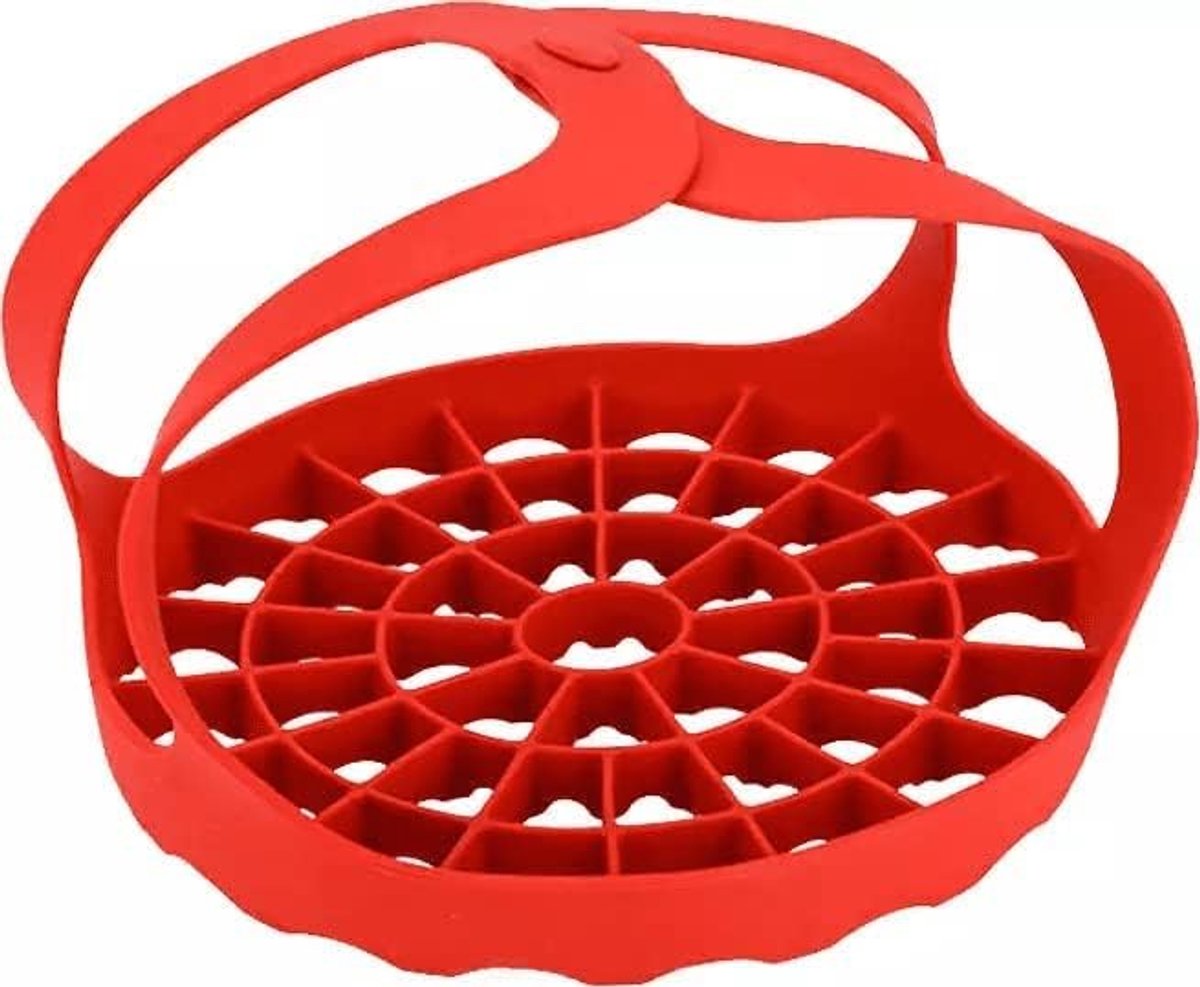 Siliconen rubber bakwaren eieren mand sling voor Instant Pot