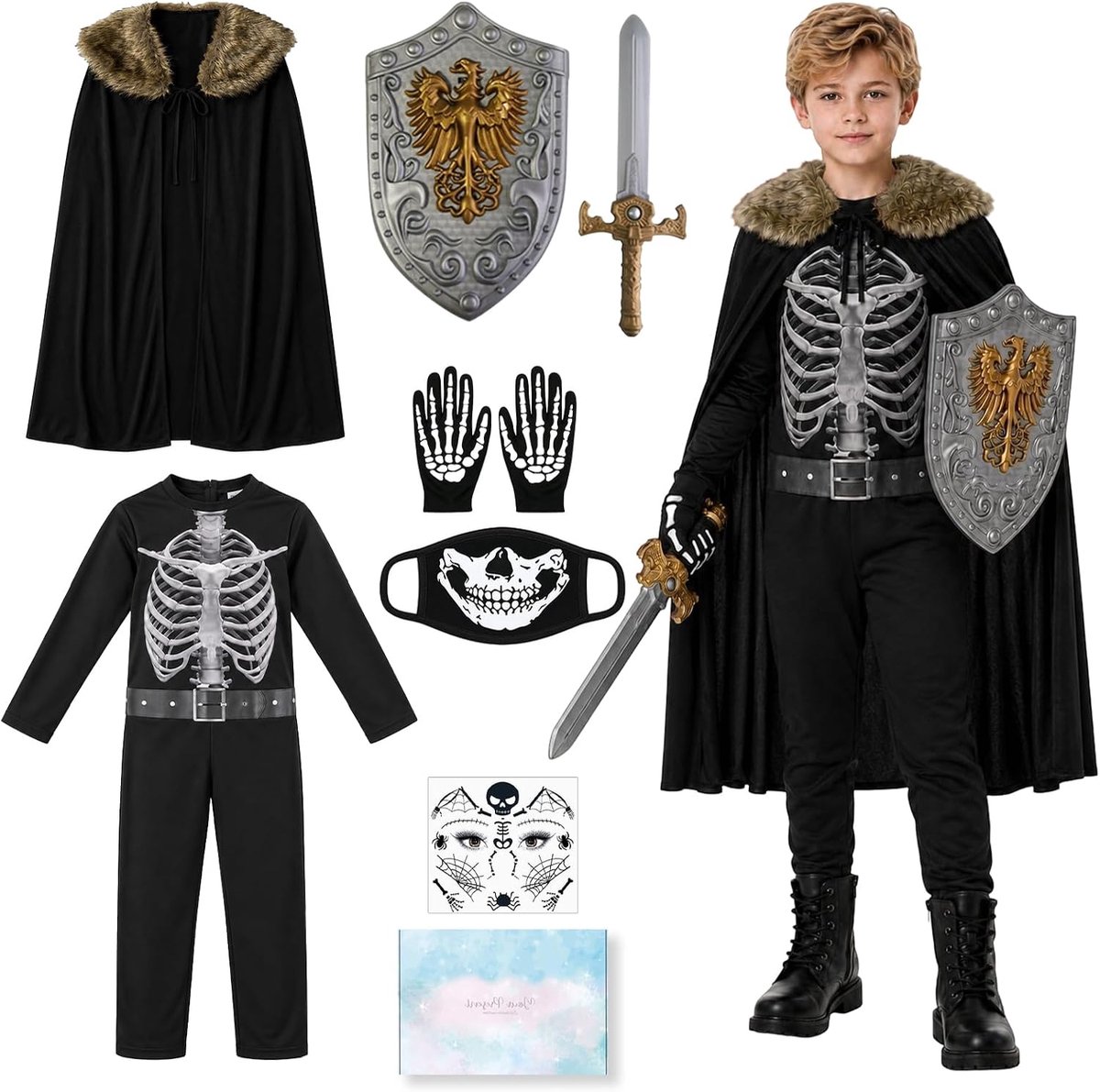 Ridderkostuum voor kinderen, Halloween-kostuum met