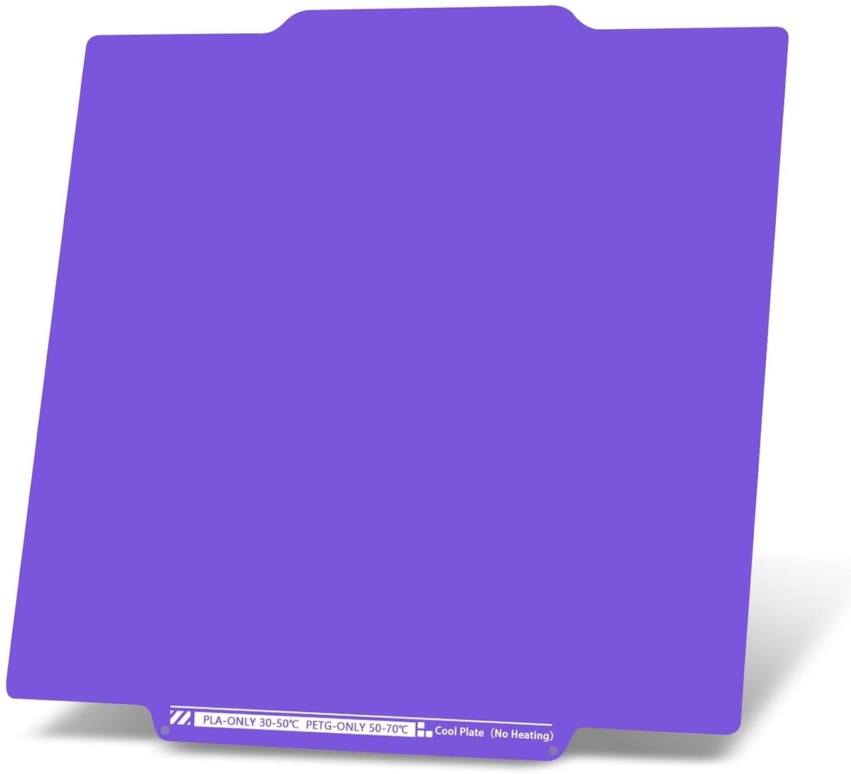 Bouwplaat voor Flashforge Creator 5/Creator 5 Pro, paars, afneembaar