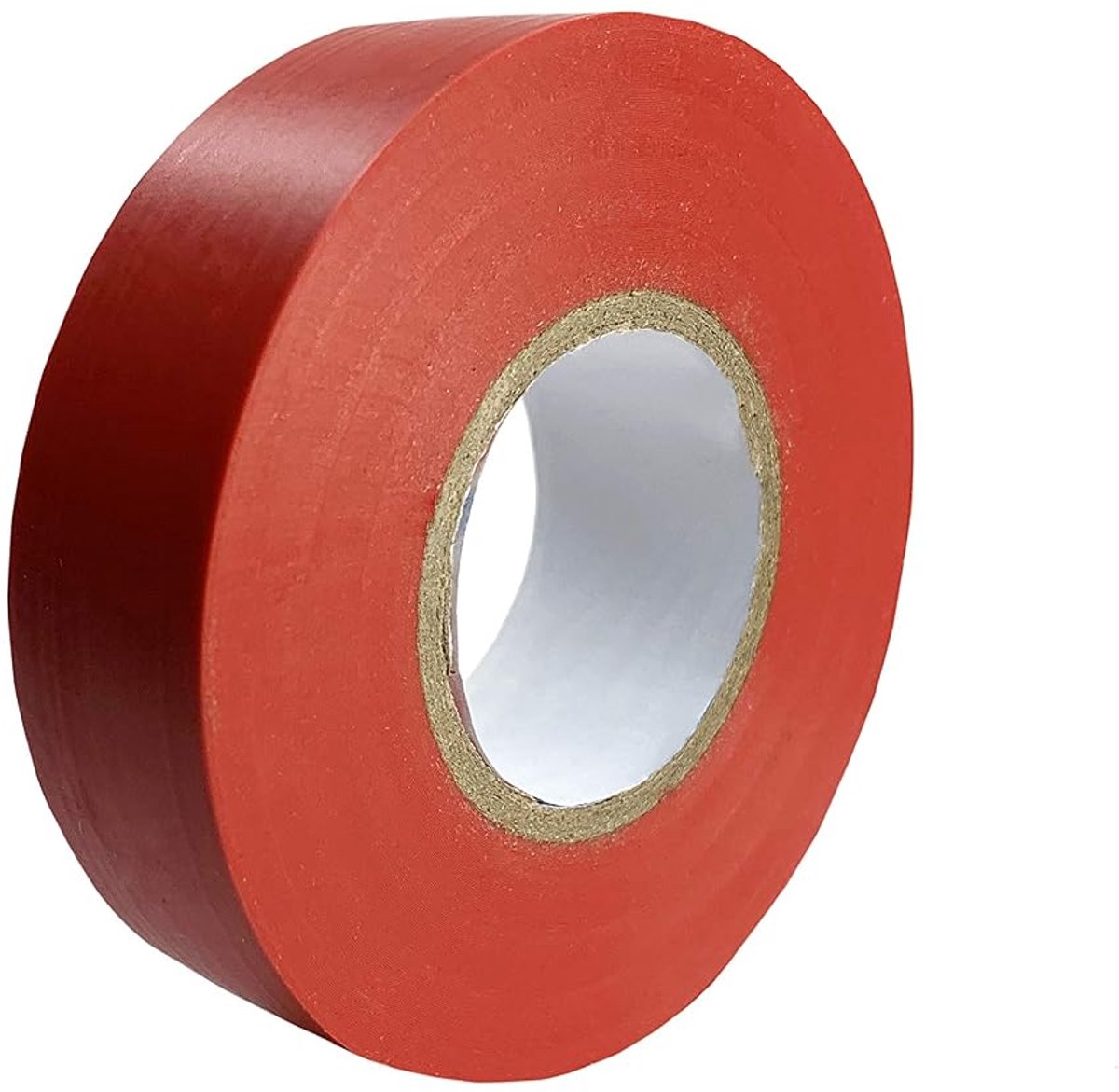 15 mm x 20 m, sterk klevende elektrische isolatietape van PVC-affer-tape, waterdicht, vochtbestendig, niet geleidend, uv-bestendig (rood, 1)