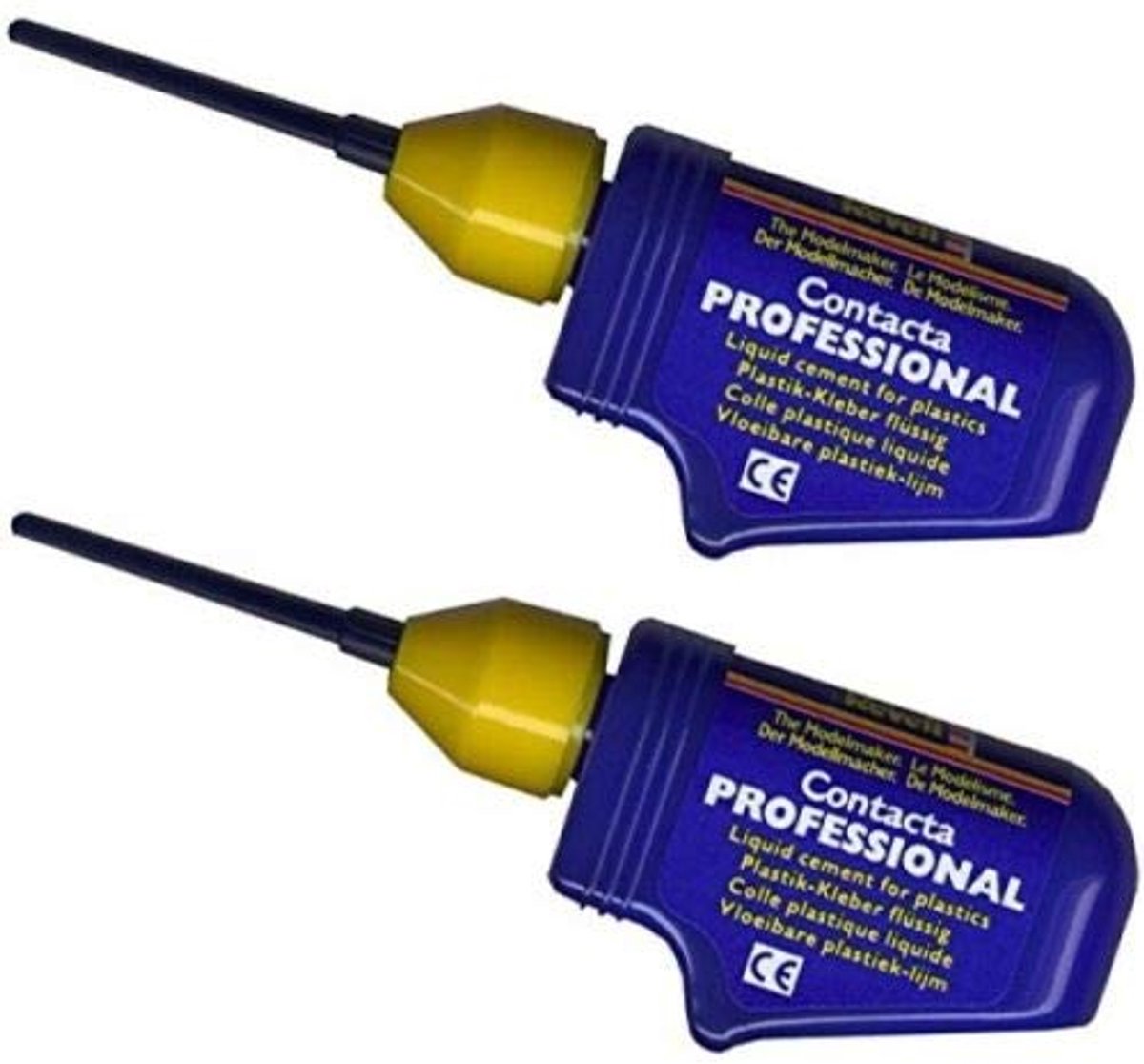 SnelShoppen - Contacta Professional Lijm 25 g 2-pack - Sneldrogende Lijm voor Modelbouw en Diverse Materialen - Transparante Lijm voor Hout, Metaal, G