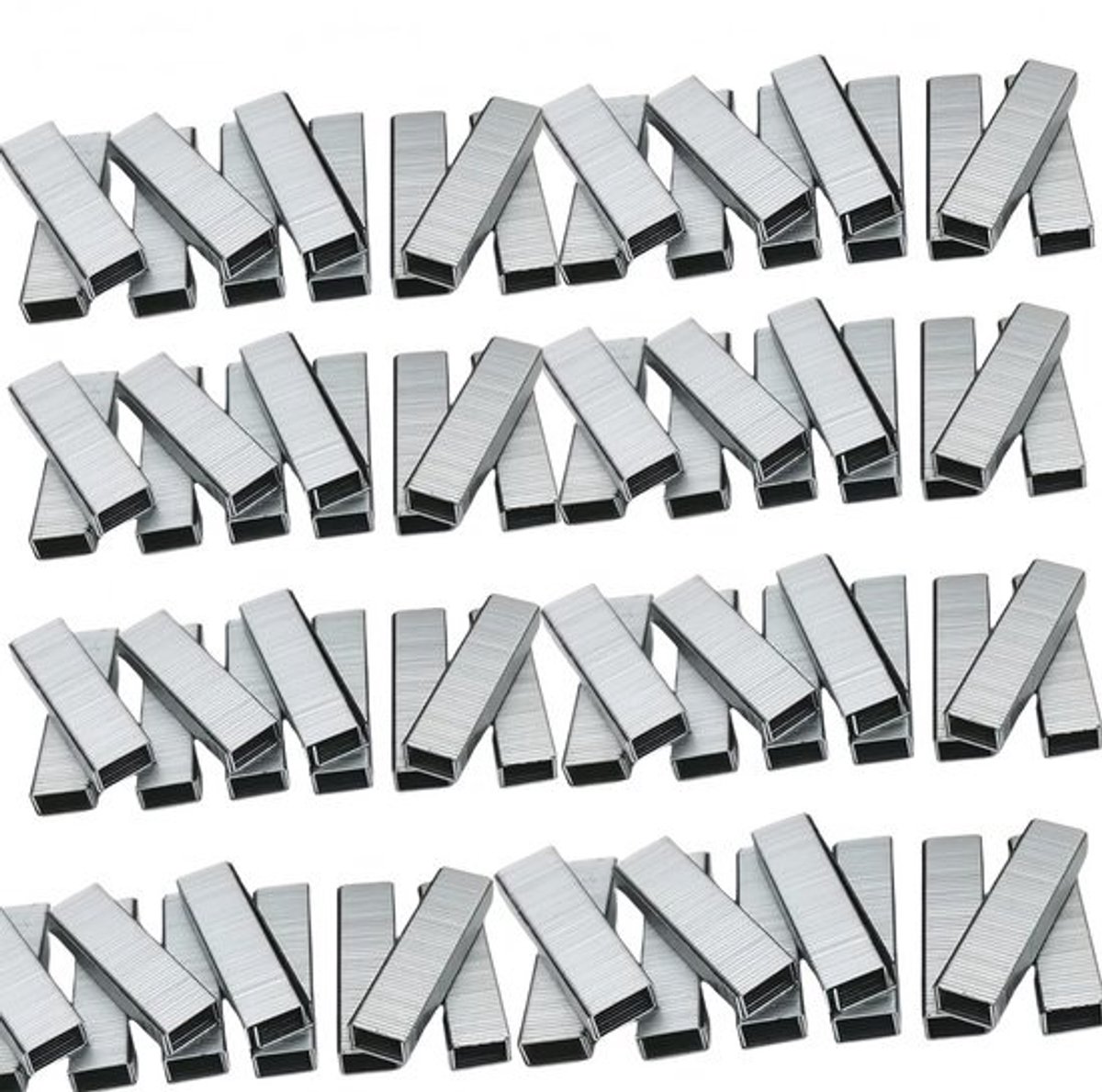 12 dozen standaardnietjes - 12.000 stuks - Roestvrij staal - Geschikt voor mininietmachines