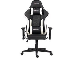 HICON® - Gamestoel – Ergonomische Gaming Stoel – Verstelbare Bureaustoel voor Gaming – Mondo – Wit