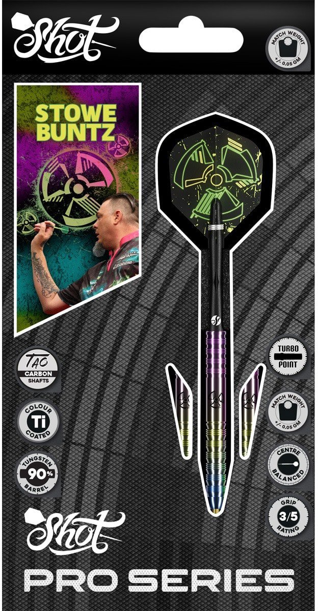 Shot Stowe Buntz 3.0 Turbo Point 90% - Dartpijlen — afbeelding 3