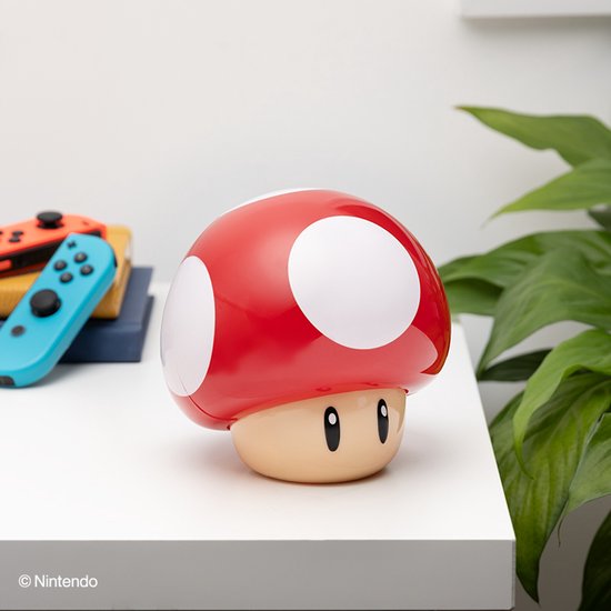 Nintendo - Super Mario Lamp - Mushroom van Nintendo — afbeelding 4