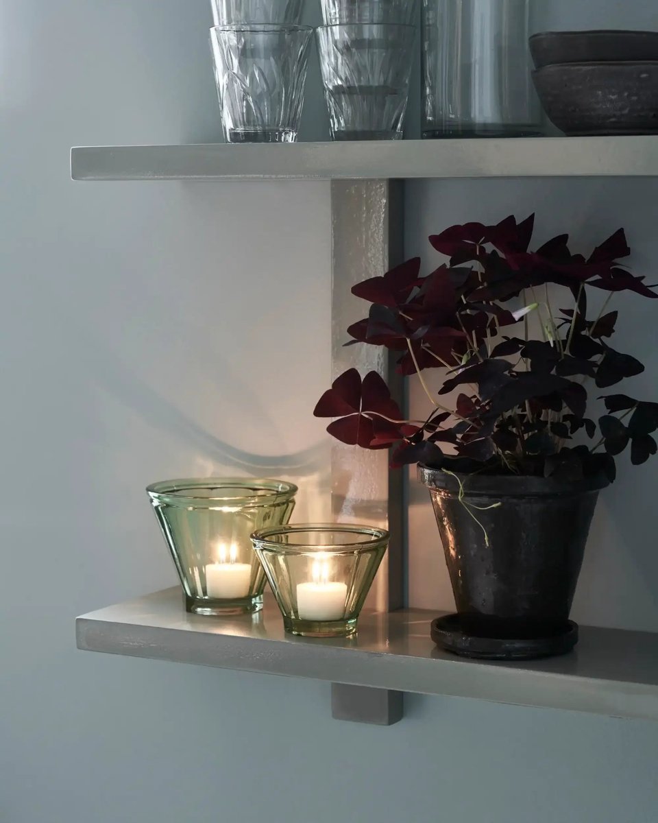 House Doctor Sfeerlicht Fren groen glas 9cm [gid://shopify/Metaobject/303100625231]