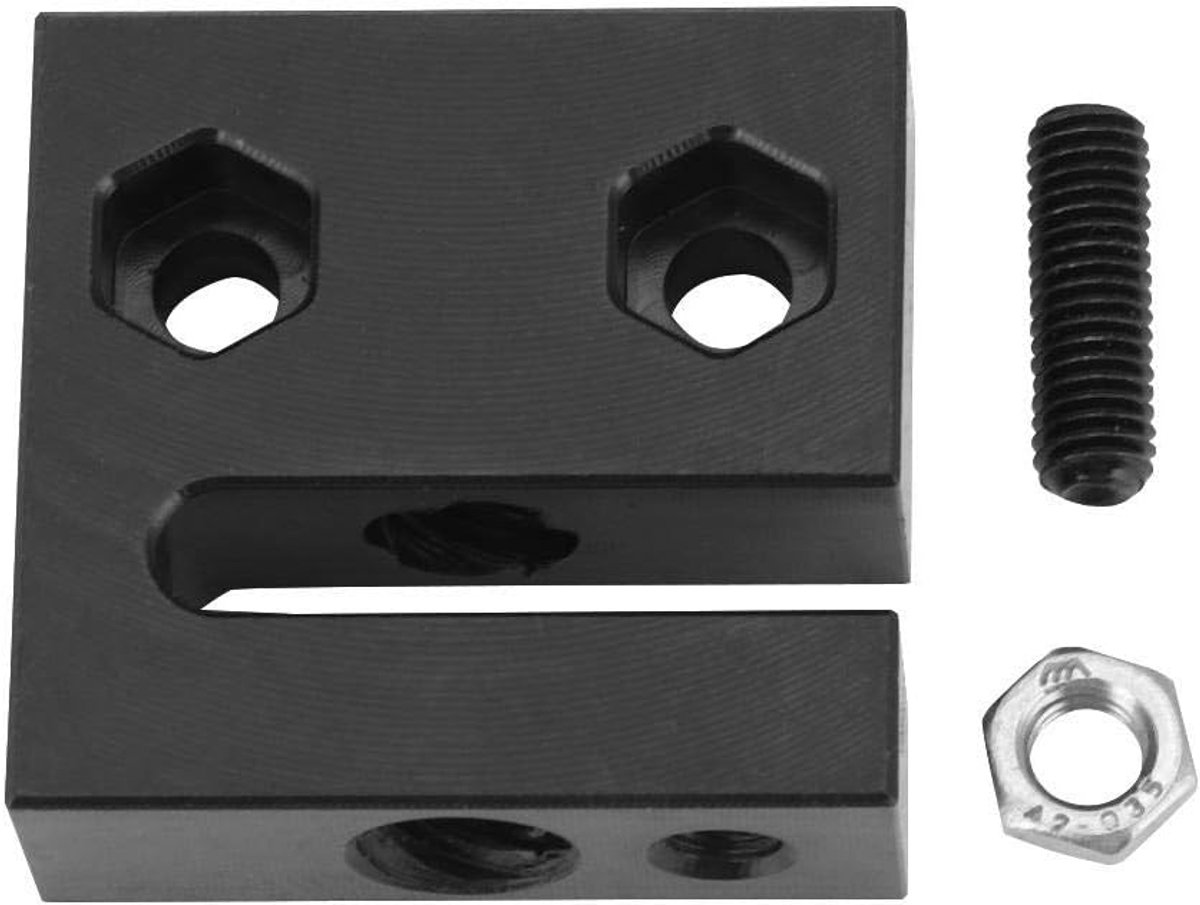T8 schroefmoerhouder - hoge precisie - POM moerblok - voor 3D printers - ShopVlot