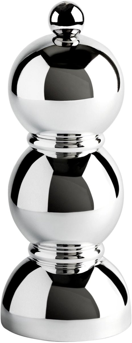 Addison Ross - Peper- en zoutmolen Bobbin Chrome 14cm - Peper- en zoutmolen