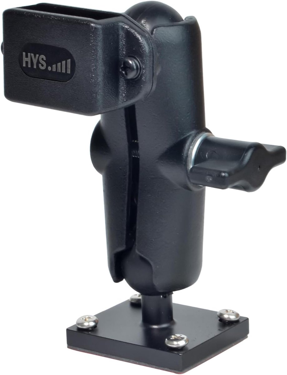 HYS Heavy Duty Drill Base Handheld Radio with Belt Clip Attachment, Secure Grip, Versatile Compatibility, Professional - ShopVlot