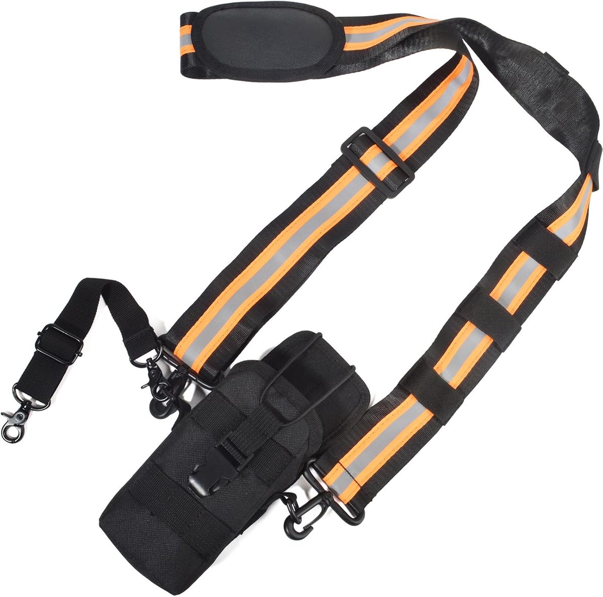 HYS Radio Holder, Molle Radio Bag, Carry Bag and Pouch, orange, Radio Pouch - ShopVlot
