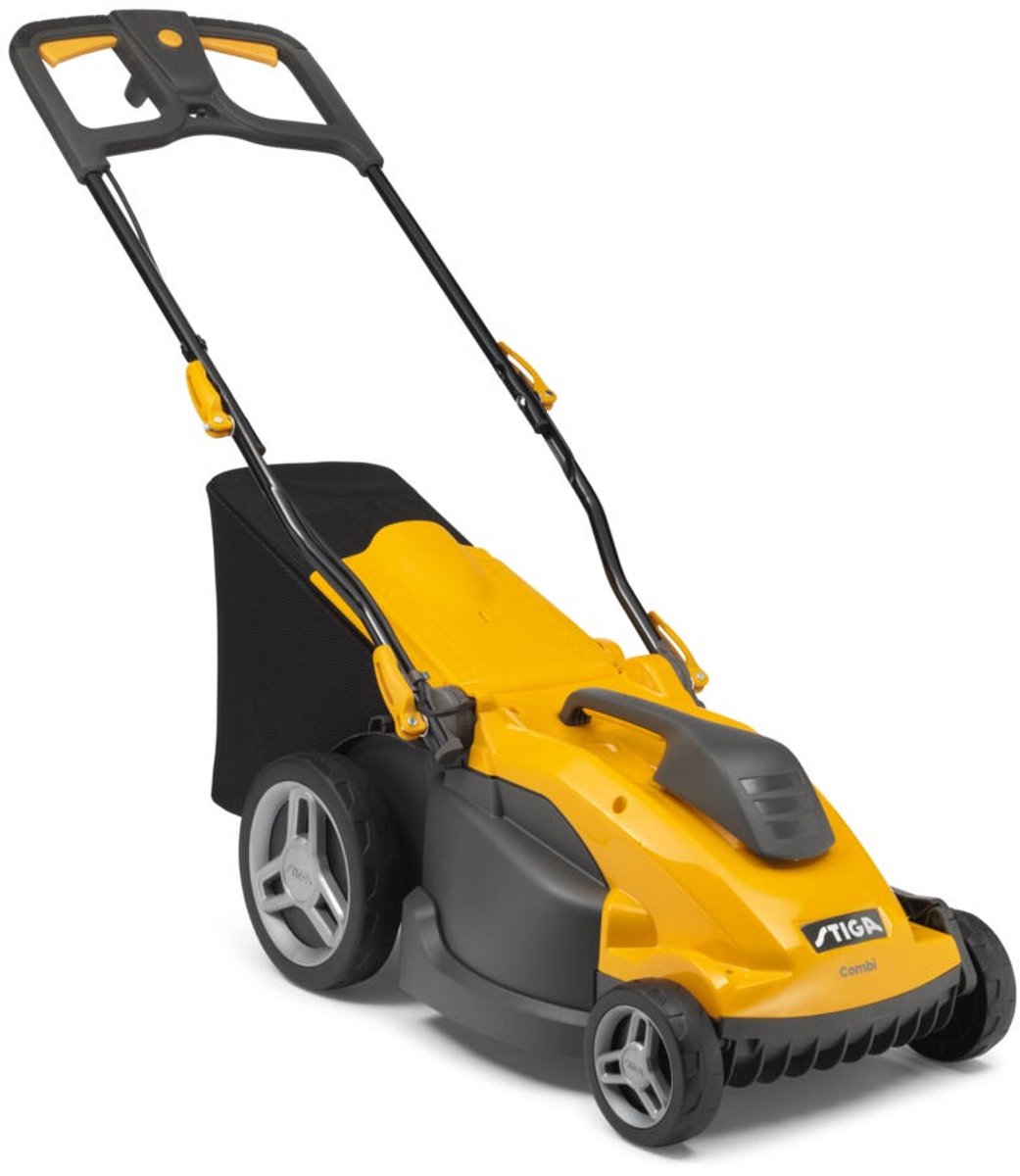 Bol.com STIGA Combi 340c Grasmaaier - Elektrisch - 38 cm - mulchfunctie aanbieding
