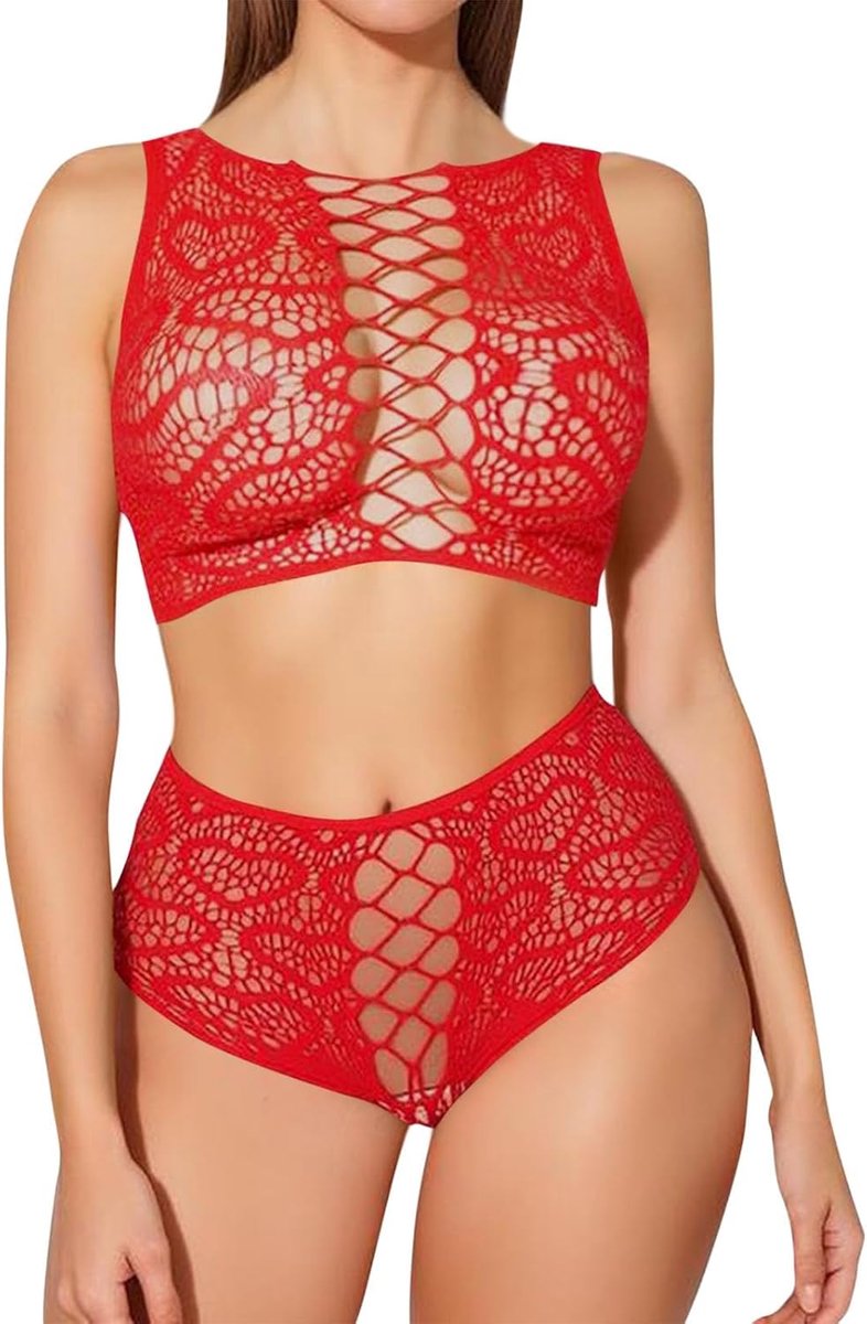 Ondergoed van kant, comfortabele nachtkleding