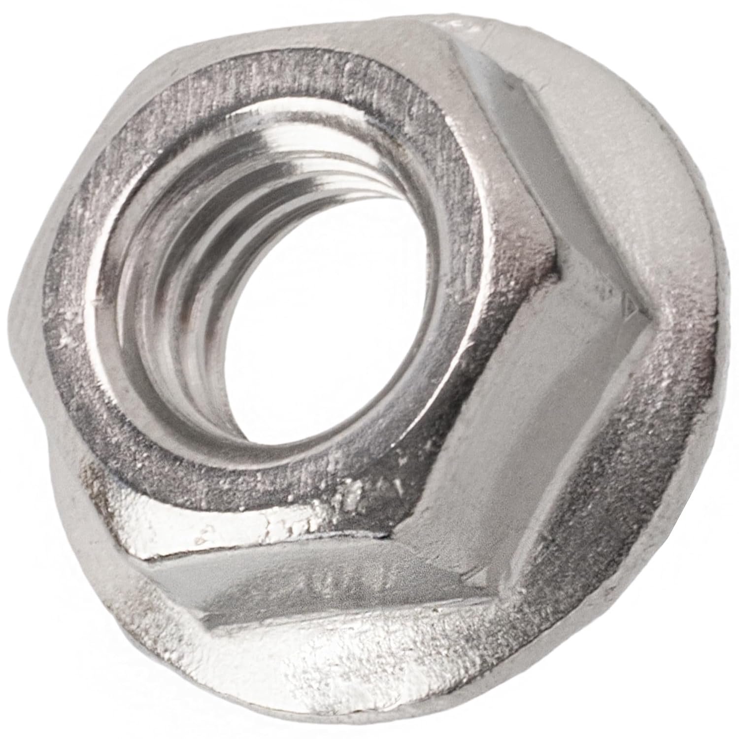 Zeskantmoeren M6 - set van 30 - staal zilverkleur - voor bevestiging op schroefdraadstangen m-winkel - m-winkel