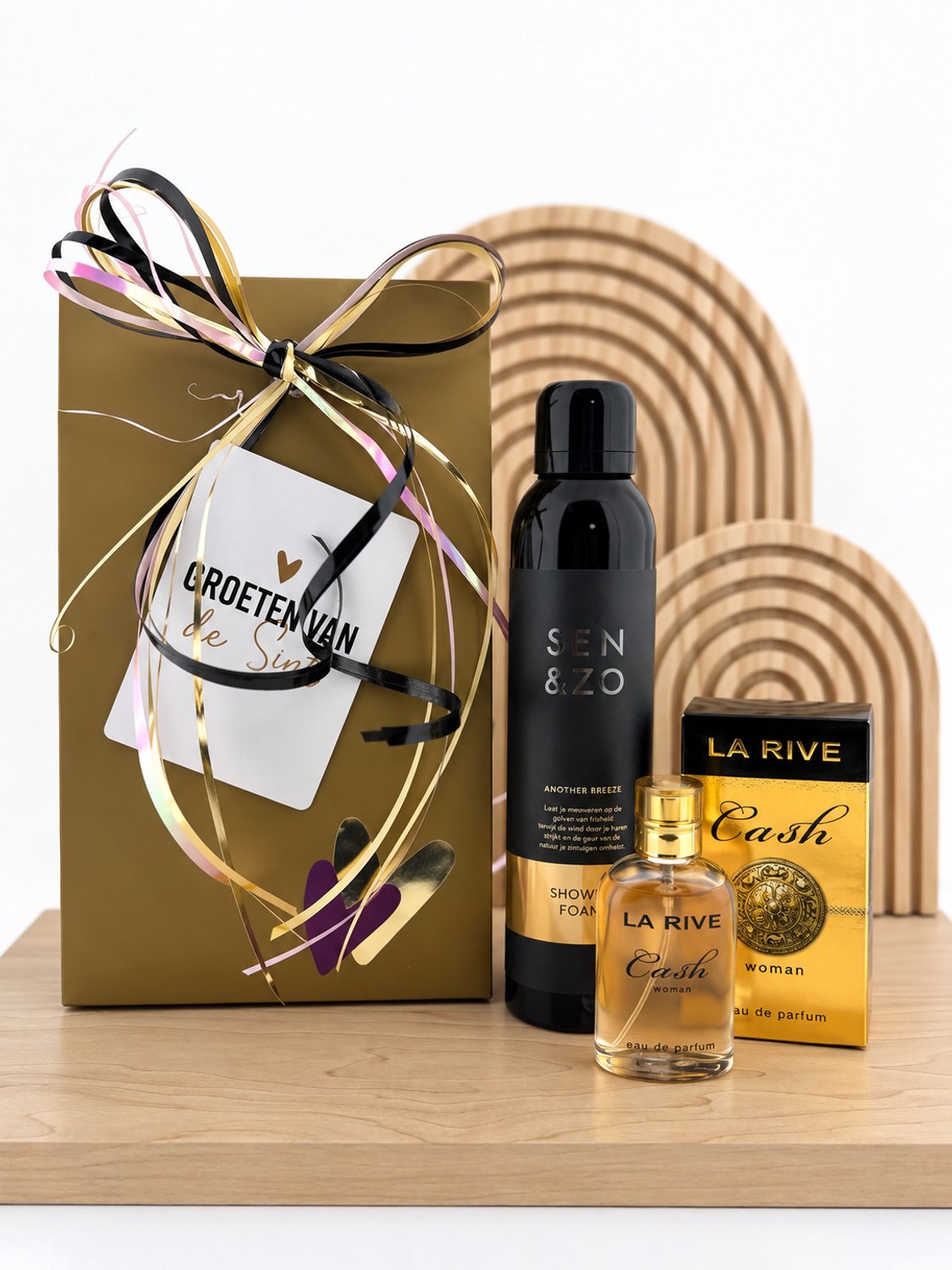 Sinterklaas •Cadeaupakket Dames• Sen&Zo Gold - Cadeau voor Vrouwen - Perfect Gifts