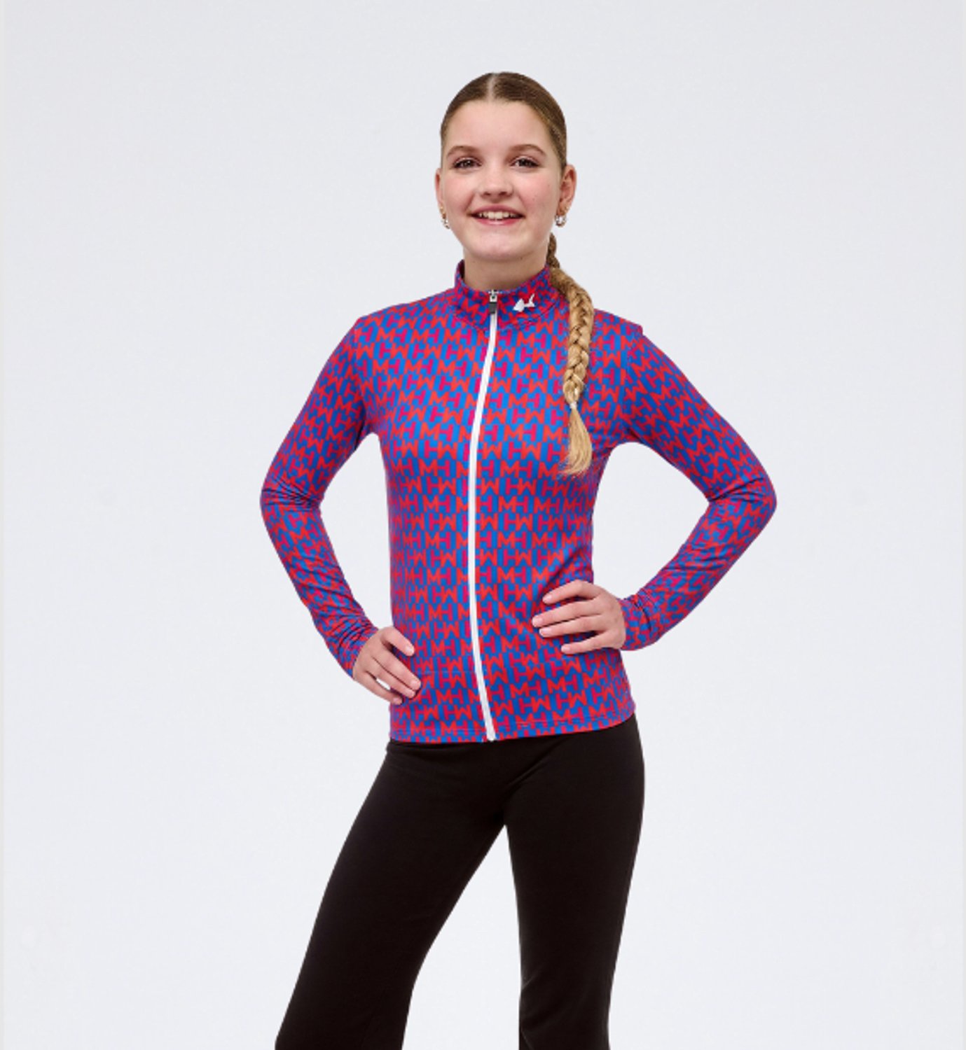 Mountain Hero Rugbeschermer Wintersport Kids - Uitwisselbare Beschermingspad - Glacier Girl - Maat 152
