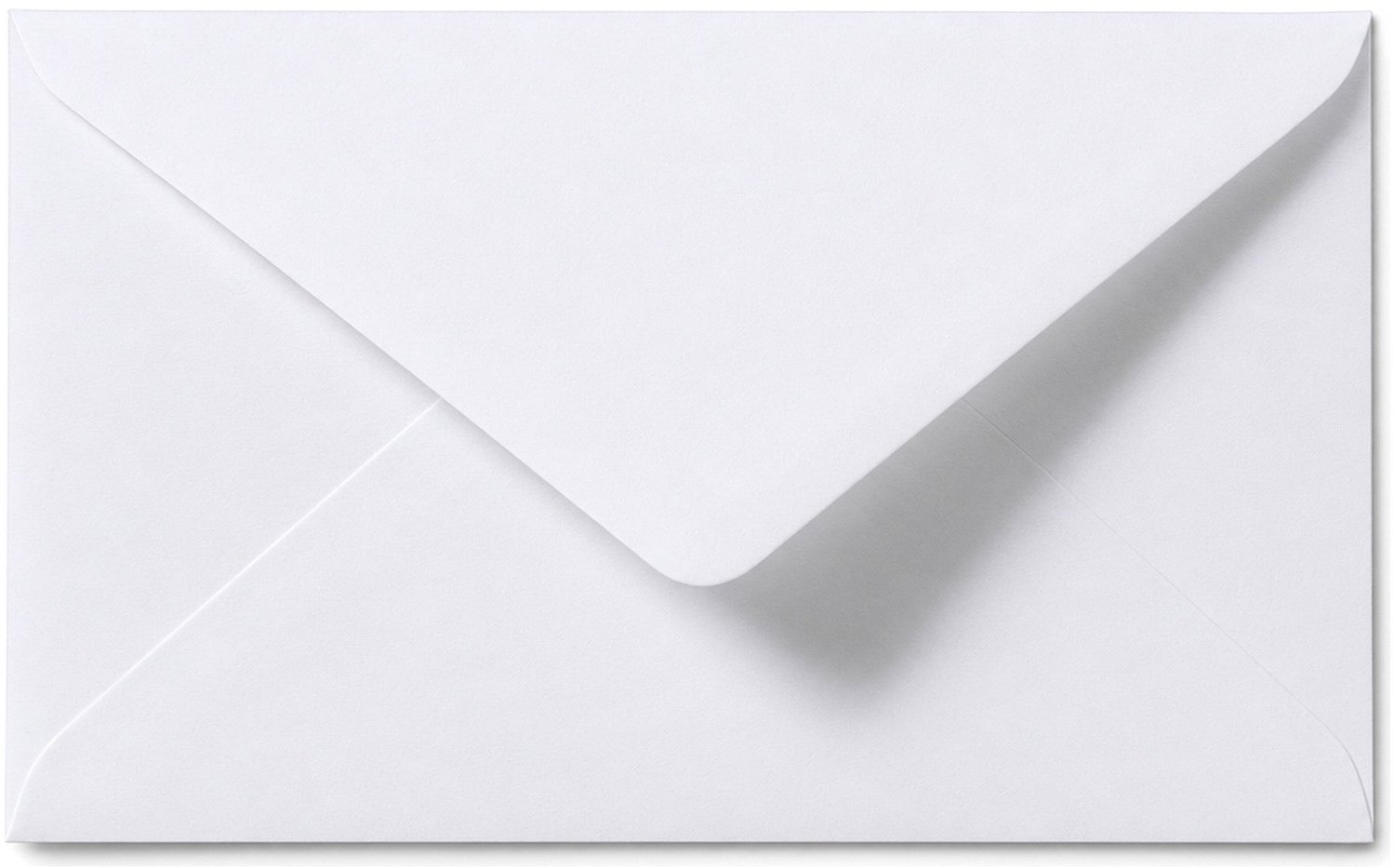 Enveloppen Wit 6.5x10.5 cm - 100 stuks - 120 gram - Witte Enveloppen A8 - Wenskaart Envelop