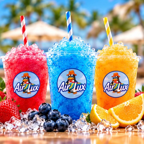 Airlux Slush Puppy Siroop - Slush Siroop - 6 Verschillende Smaken - 6x250ml - Slush Puppy - Slush Puppy Maker - Slush Puppy Siroop van Merkloos — afbeelding 2