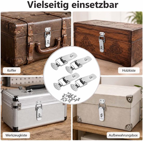90 mm, 4 stuks, met vergrendelingsgat — afbeelding 5