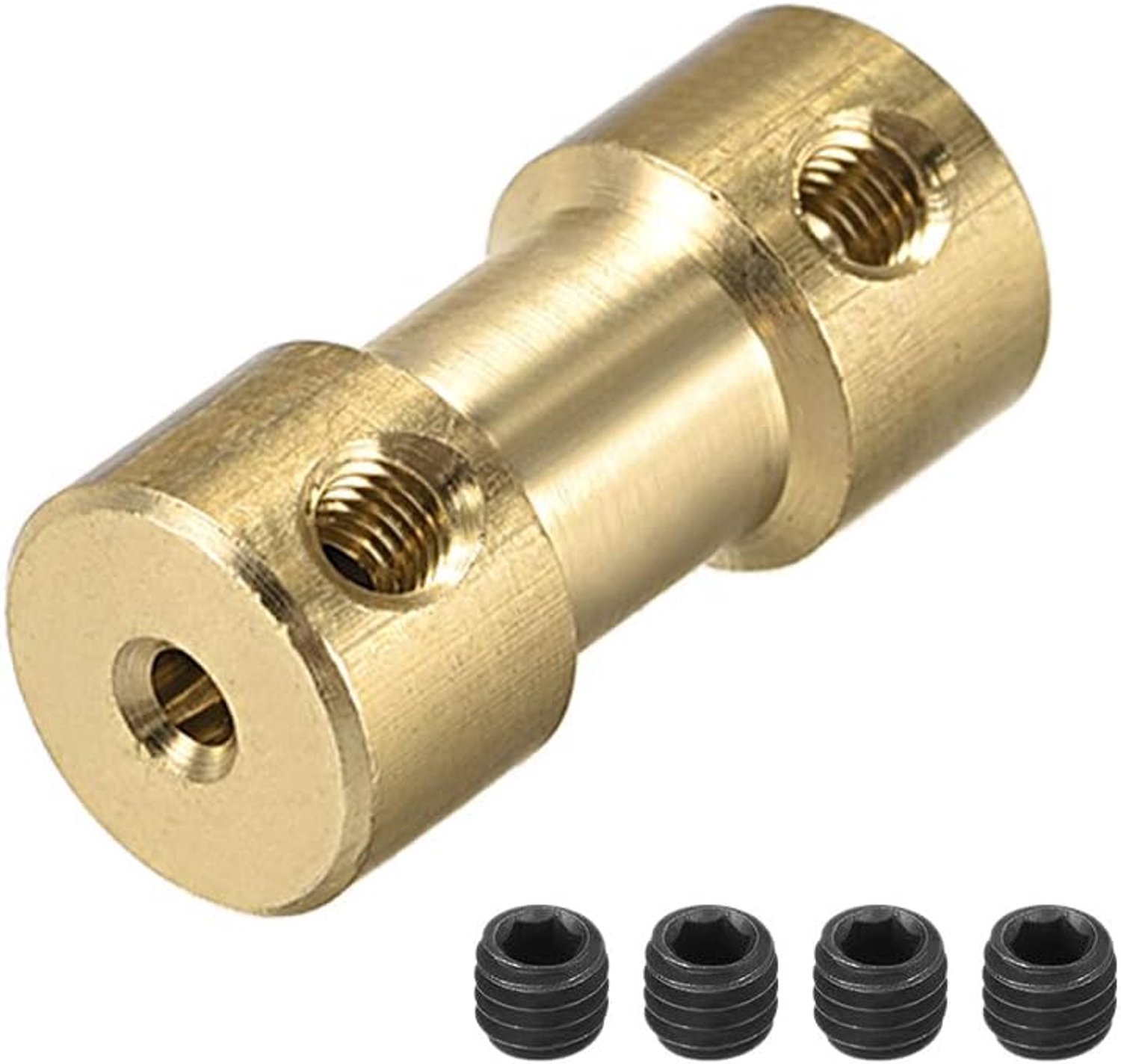 askoppeling connector 2 mm - 20 mm lengte 9 mm diameter - vaste koppeling - ideaal voor leidingen - 4 stuks - ServiceTopper