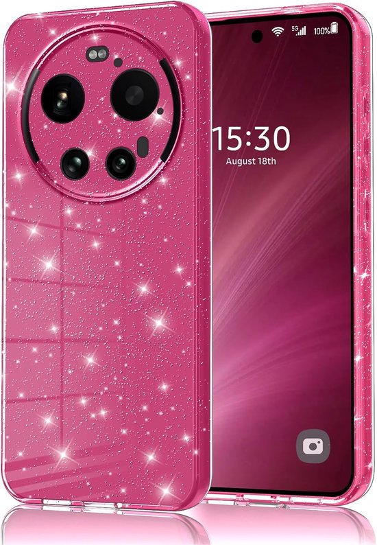 Hoesje voor Xiaomi 17 Ultra, siliconen TPU, anti-vingerafdruk, flexibel, stootvast, krasbestendig, valbeveiliging