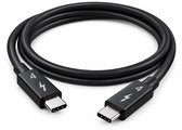 M-TECK - Thunderbolt 4 ™ kabel - 40Gbit/s - 100W opladen - 8K Video - 1 meter - Intel gecertificeerd