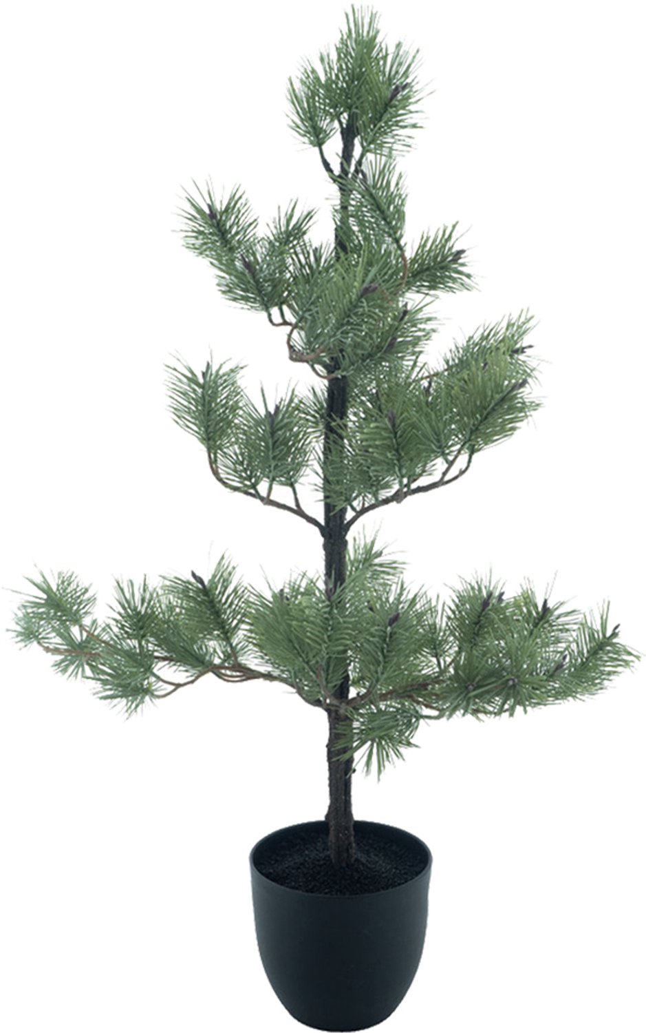 by Mooss - Pine Tree 95 cm - Dennenboom - Kunstplant - Decoratief - Landelijk - Stoer - Sober - Natuurlijk - Groen - Sfeervol - Trendy - Woondecoratie