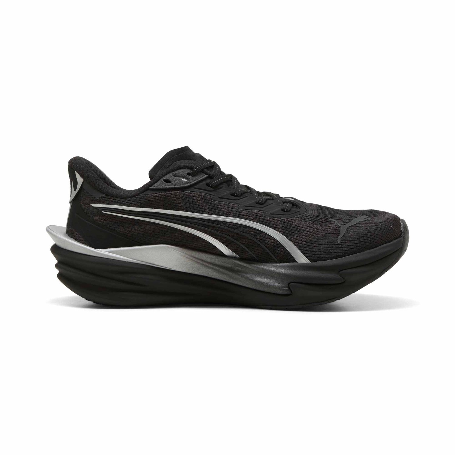 Puma Deviate NITRO 4 Brightstride – Dames Zilver