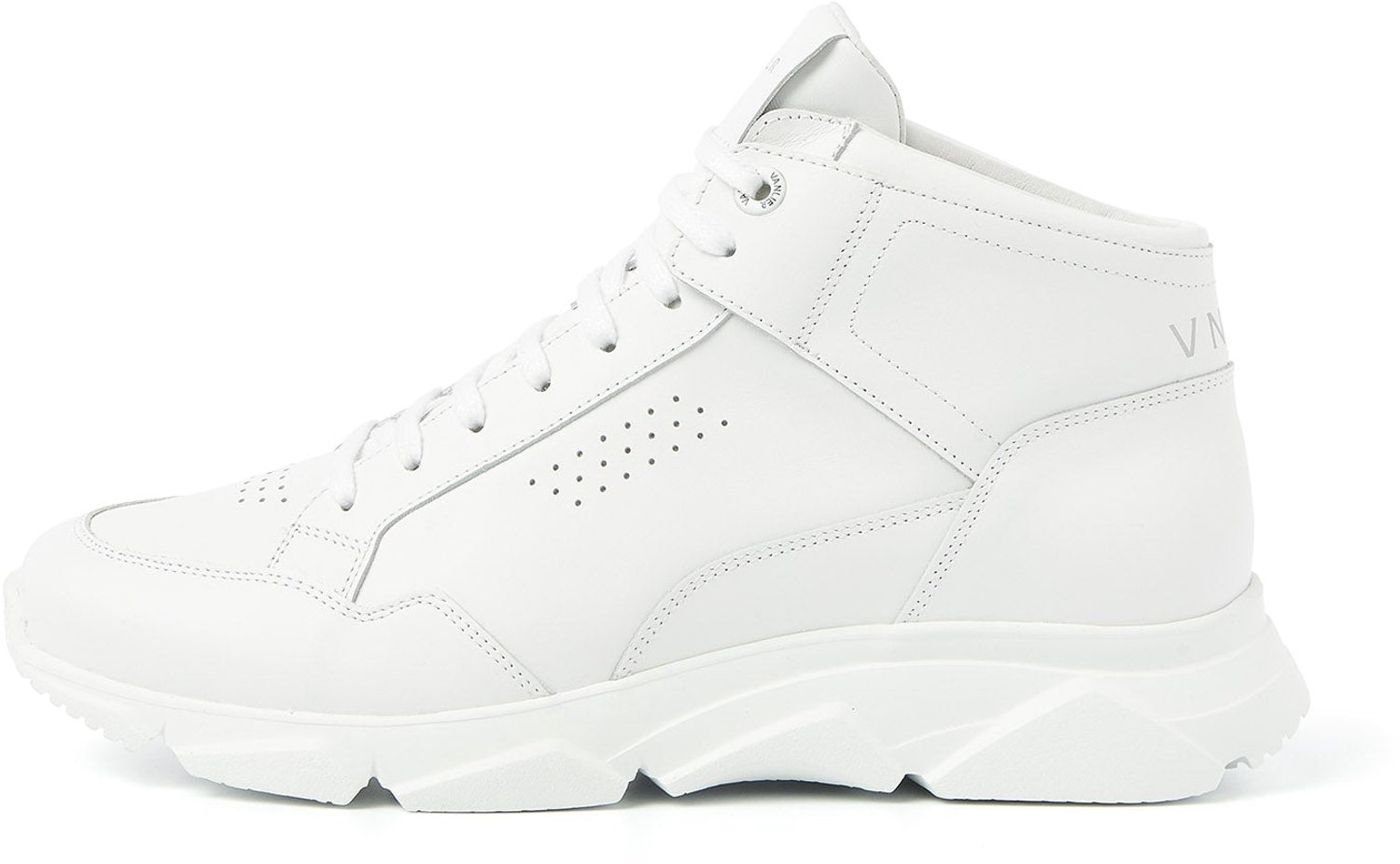 VANLIER - Heren Schoenen Rock - Wit - Maat 45