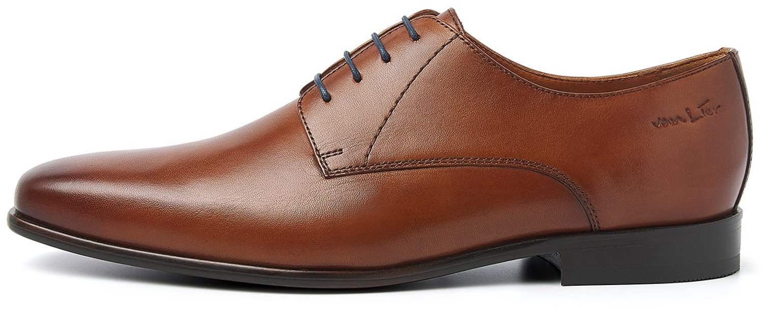 VANLIER - Heren Schoenen - Bruin - Maat 43