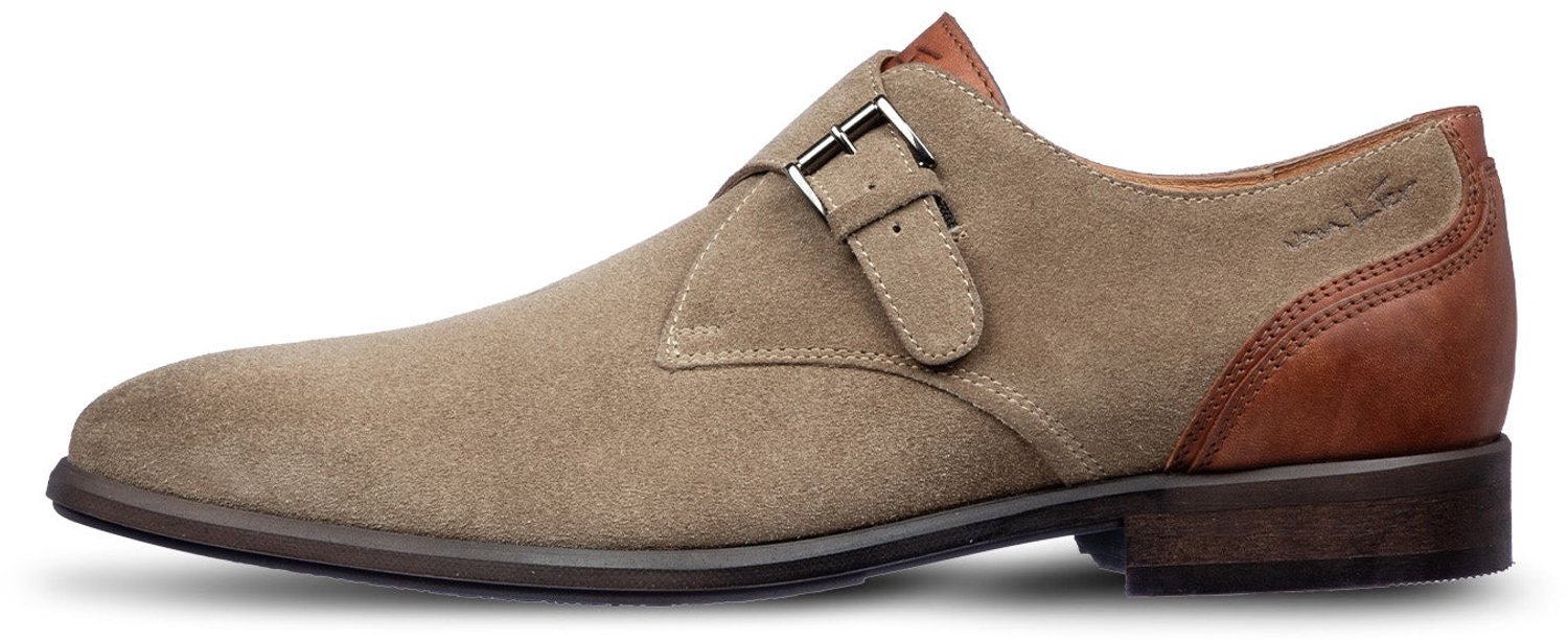 VANLIER - Heren Schoenen Erasmo - Beige - Maat 43