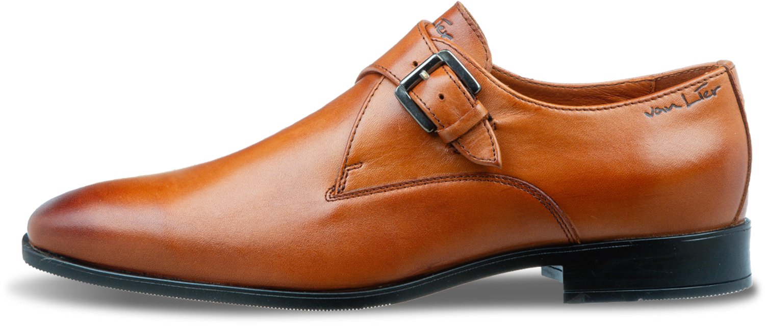 VANLIER - Heren Schoenen - Bruin - Maat 43