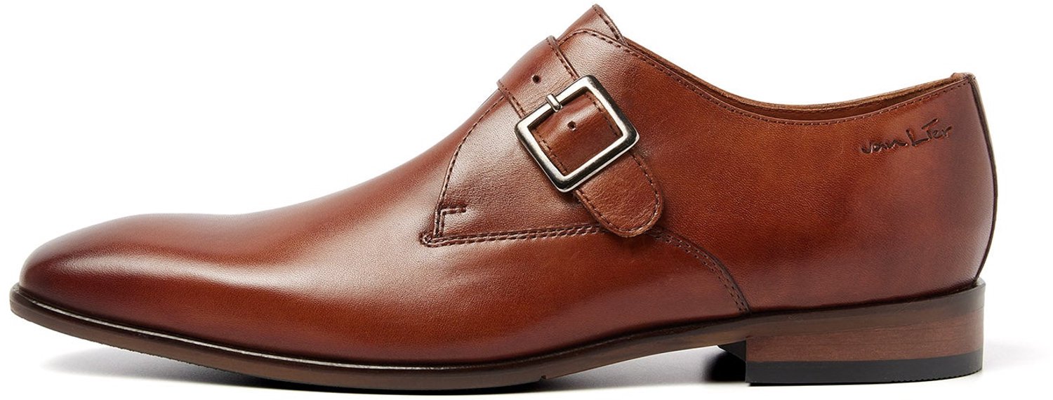VANLIER - Heren Schoenen - Bruin - Maat 46