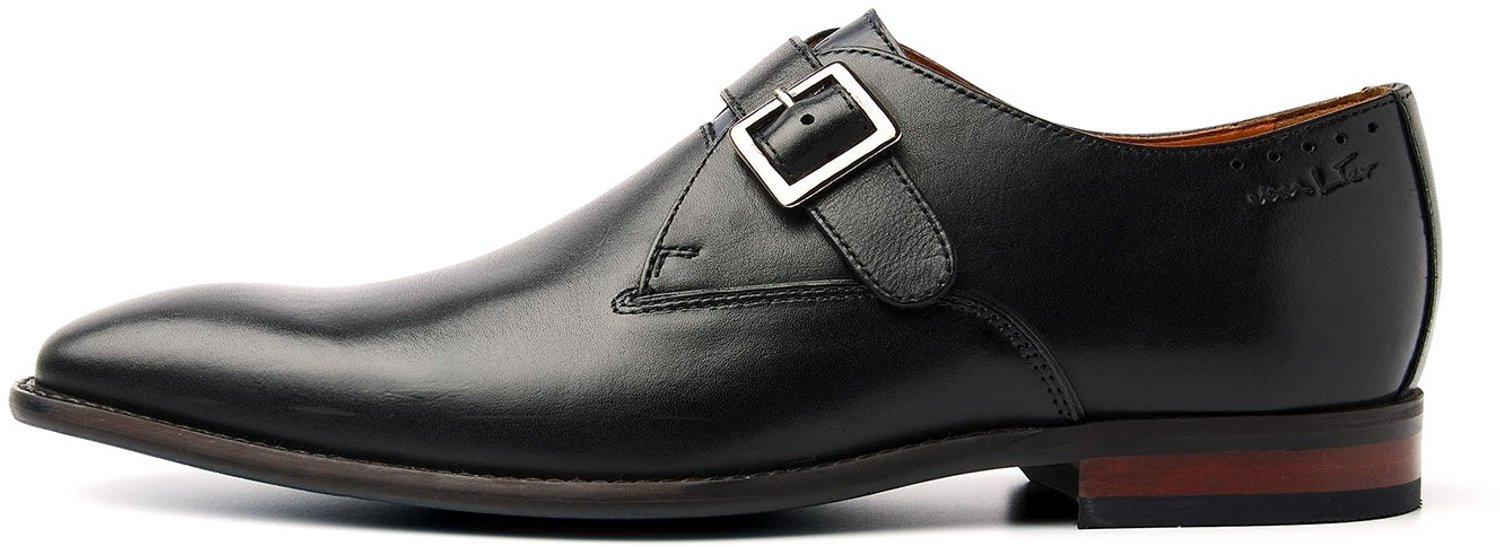 VANLIER - Heren Schoenen - Zwart - Maat 46