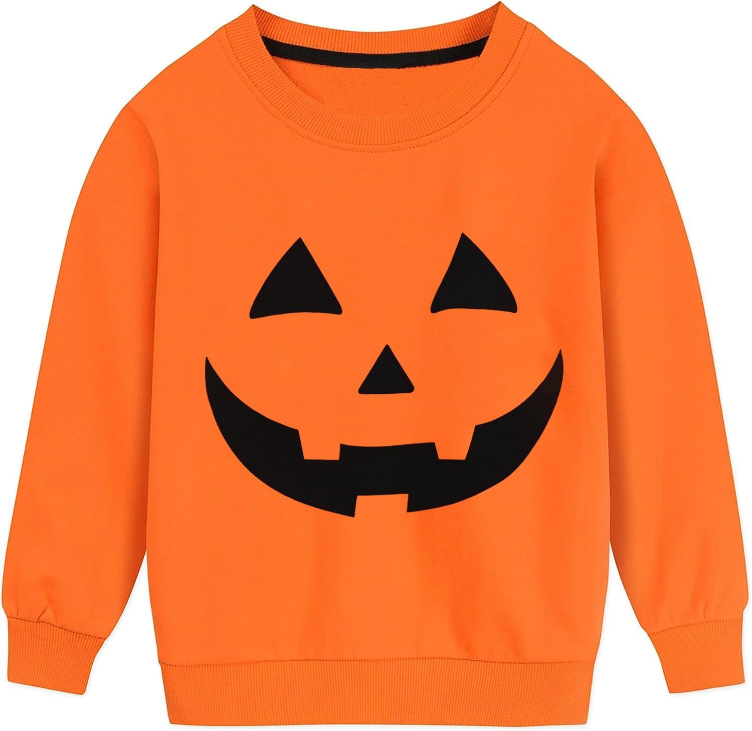Halloween Trui met Pompoen en Skelet