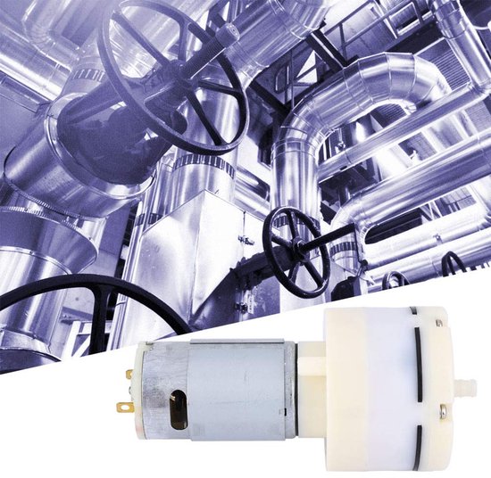 DC12V vacuümpomp, 15L / min micropomp luchtpomp vacuümgereedschap DC pomp luchtaanzuigpomp, geschikt voor luchtcompressor, separator, verwijdering van het gsm-scherm, etc. — afbeelding 5