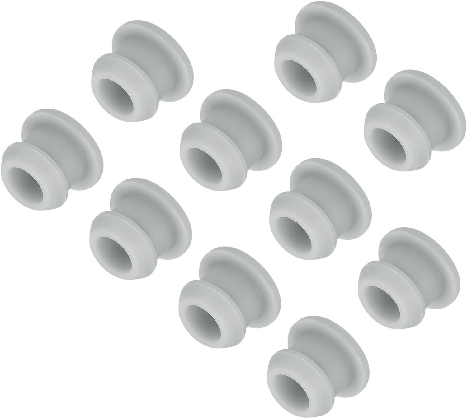 Siliconen snap-stop 9 mm - grijs - rubberen paneel-afdichting - geschikt voor waterdichte stops Vemera - Vemera