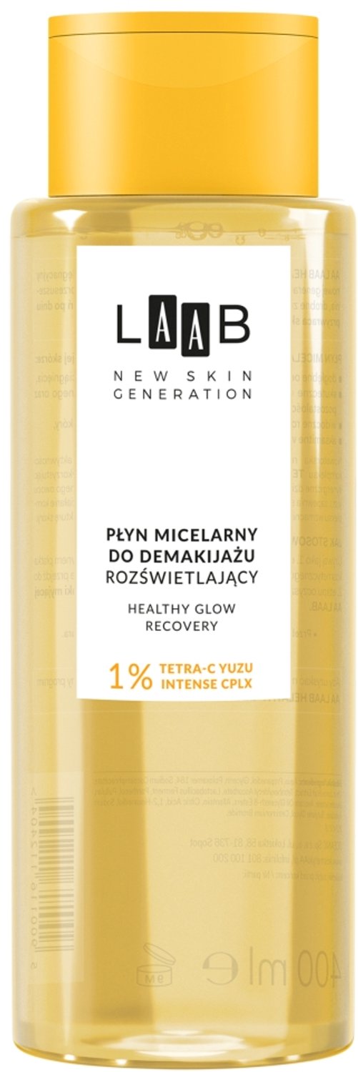 AA LAAB Tetra-C Yuzu Verhelderende Micellaire Make-up Remover – 400 ml