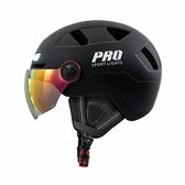 Fietshelm met Visier & Oorwarmers Speed Pedelec - Helm Large - NTA8776