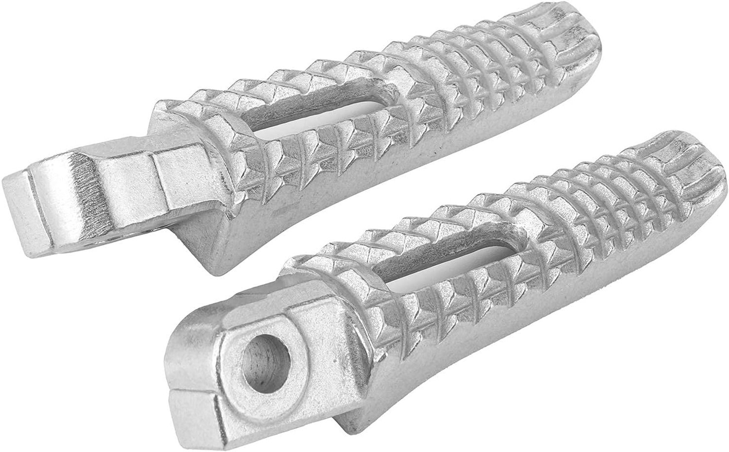 Voetsteunen motorfiets - Zilver - Slipvast - Geschikt voor GSXR 600/750/1000 - m-winkel