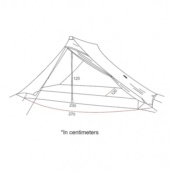 3F UL GEAR Lanshan 2 PRO – 2-persoons Tent – Ultra Lichtgewicht – 3 seizoenen trekking tent – Waterdicht – Kampeertent – Kamperen – Hiking & Wandelen – Groen — afbeelding 5