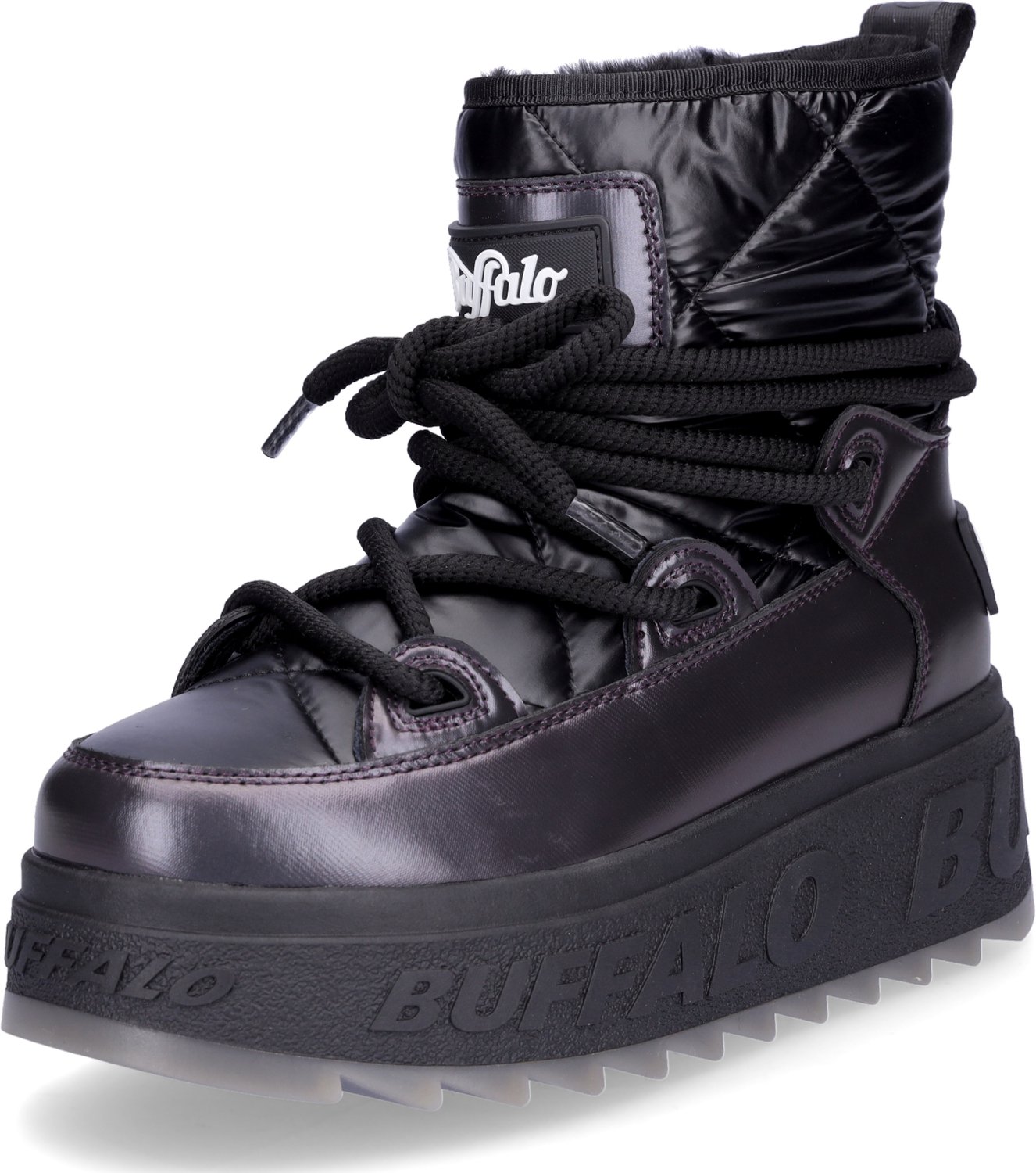 Buffalo dames moonboot Eliza Snow zwart