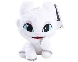 Light Fury - Hoe tem je een draak Pluche Knuffel 20 cm - How to Train Your Dragon Plush Toy - Speelgoed Knuffels Kinderen Jongens Meisjes
