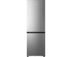 Hisense RB3K330SAIC - Vrijstaande koel-vriescombinatie - 185 cm hoog - 330 liter - Energielabel C - Geluidsniveau 35 dB - LED Display - SuperCool - FastFreeze - Deuralarm - Kinderslot - Interverter Compressor - ConnectLife