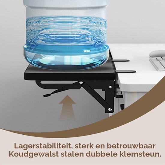 Ergonomische Desk Armsteun met 90° Vouwbare Polssteun en Elbow Rest voor Thuis en Kantoor (20x24cm) — afbeelding 2