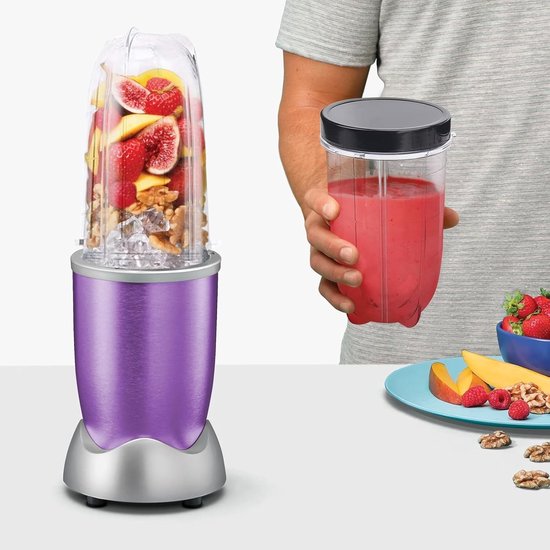 Beker Vervangend 3 Stuks - 16 oz - Met Deksel - Compatibel met Magic Bullet - Blender - Juicer - Mixbeker — afbeelding 5