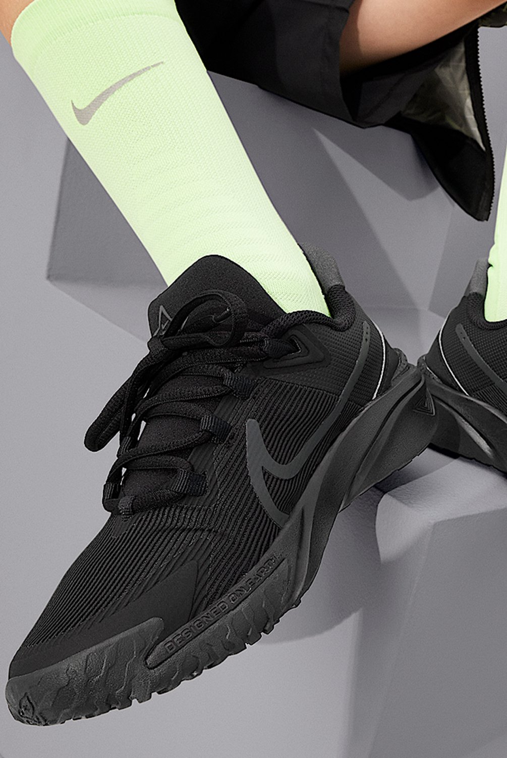 Nike Star Runner 4 NN Hardloopschoenen – – Star Runner Hardlopen Kinder Hardloopschoenen voor Kids Zwart